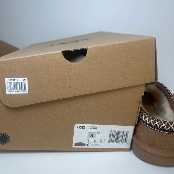 UGG Tasman ll Embroidered Kids Slippers Size 3 - Picture 8 of 11